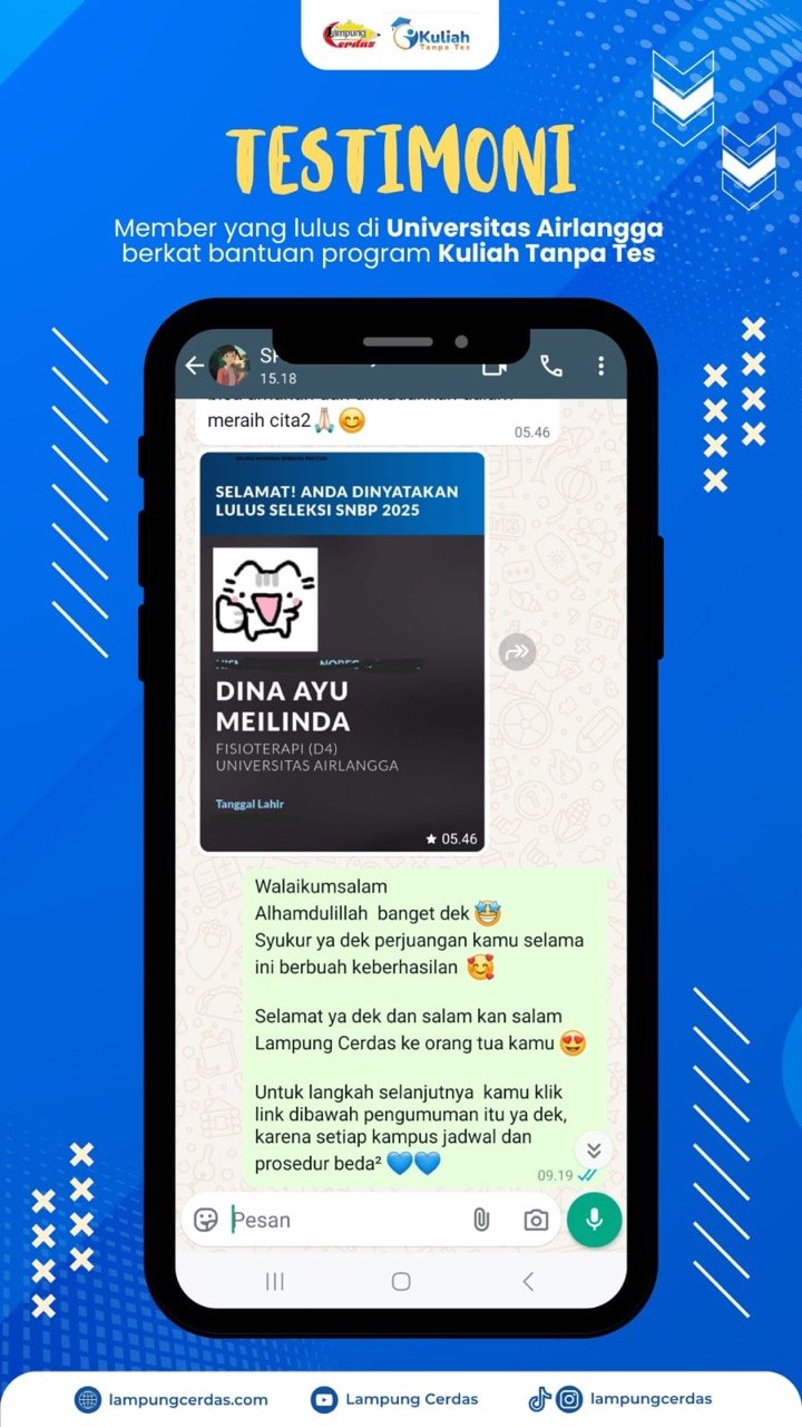 Testimoni Kelulusan Alumni 5